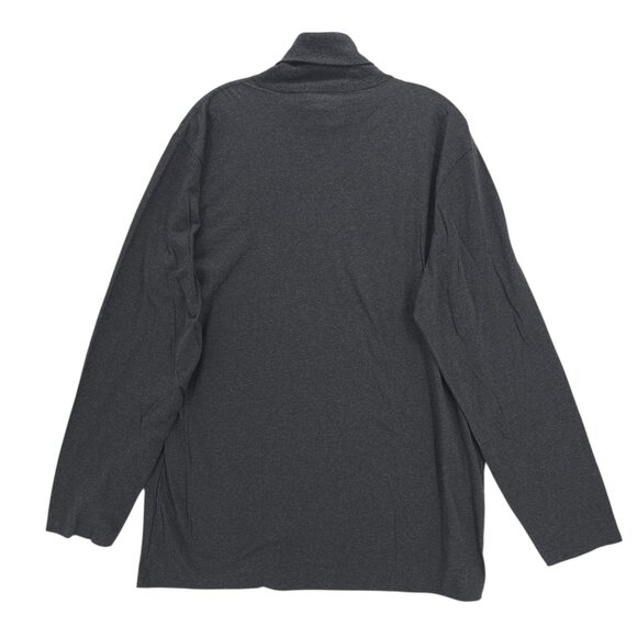 NWT RALPH LAUREN PURPLE LABEL Turtleneck Sweater Pullover Dark Gray Size LARGE - Picture 3 of 8
